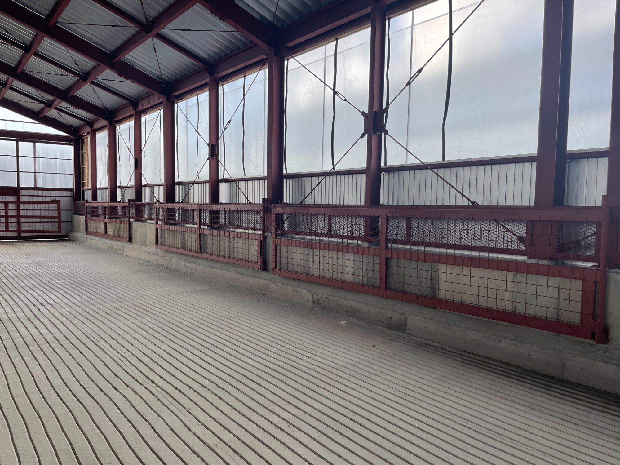 浦幌町 フリーバーン 畜舎設計 3000㎡ 実績