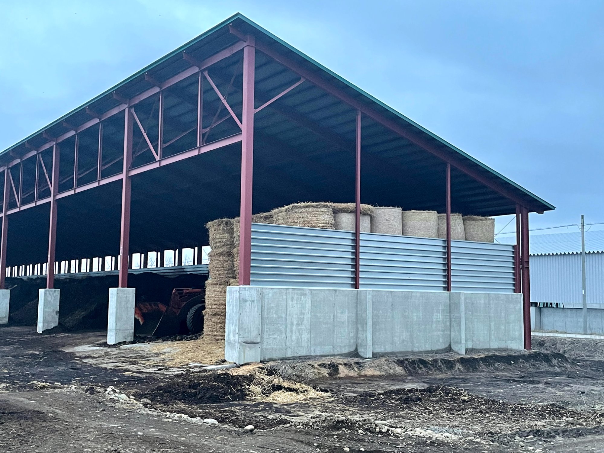 浦幌町 堆肥舎 設計実績 760㎡